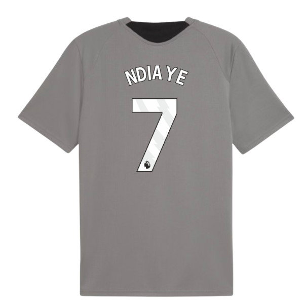 2026-2027 Man City Training Jersey (Cast Iron) (Ndiaye 7)