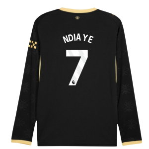 2026-2027 Man City Away Long Sleeve Shirt (Ndiaye 7)