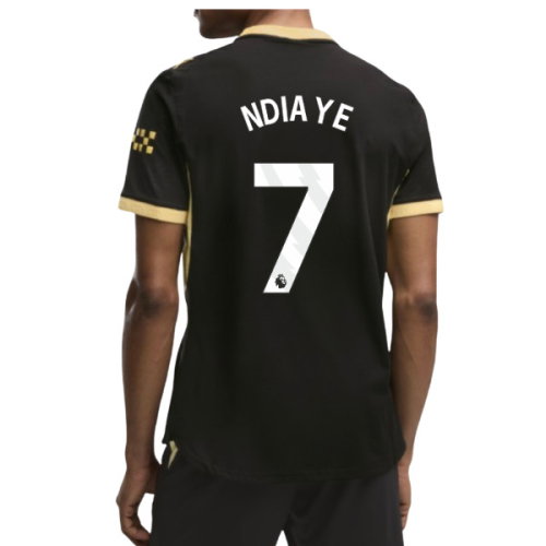 2026-2027 Man City Authentic Away Shirt (Ndiaye 7)