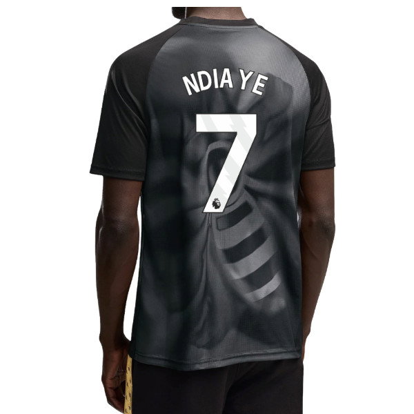 2026-2027 Man City Warm Up Jersey (Black) (Ndiaye 7)