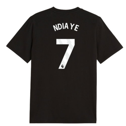 2026-2027 Man City FtblCulture Tee (Black) (Ndiaye 7)