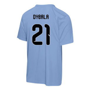 Argentina FIFA World Cup 2026™ T-Shirt (Sky Blue) - Kids (Dybala 21)