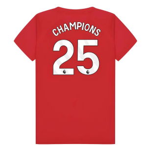 Arsenal Poly T-Shirt (Red) - Kids (Champions 25)
