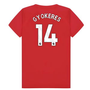 Arsenal Poly T-Shirt (Red) - Kids (Gyokeres 14)