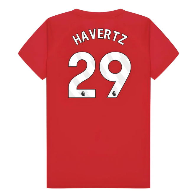 Arsenal Poly T-Shirt (Red) - Kids (Havertz 29)