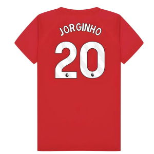 Arsenal Poly T-Shirt (Red) - Kids (Jorginho 20)