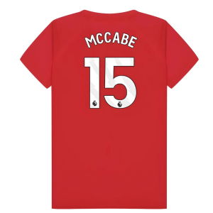 Arsenal Poly T-Shirt (Red) - Kids (McCabe 15)