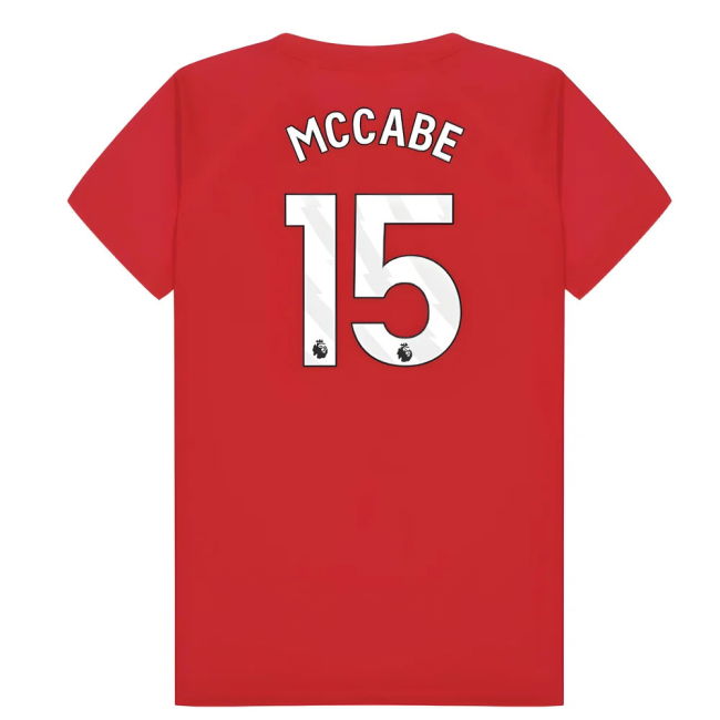 Arsenal Poly T-Shirt (Red) - Kids (McCabe 15)