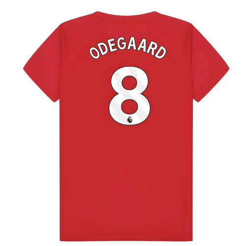 Arsenal Poly T-Shirt (Red) - Kids (Odegaard 8)