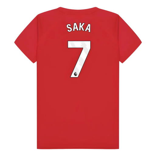 Arsenal Poly T-Shirt (Red) - Kids (Saka 7)