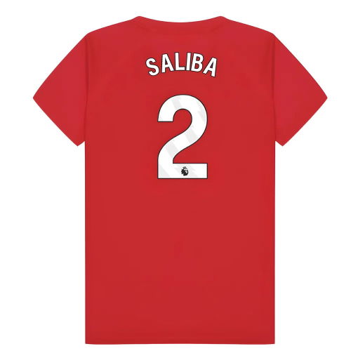Arsenal Poly T-Shirt (Red) - Kids (Saliba 2)