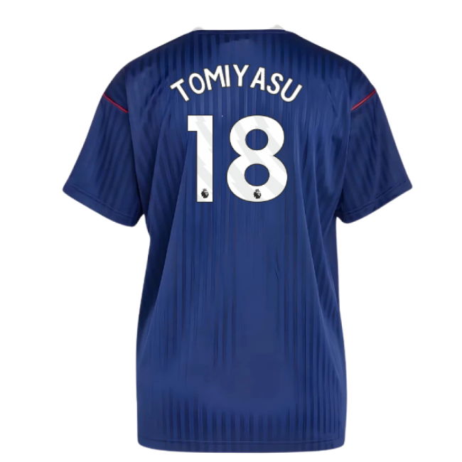Arsenal Terrace Icons Shirt (Navy) (Tomiyasu 18)