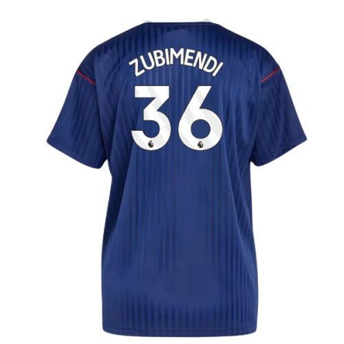 Arsenal Terrace Icons Shirt (Navy) (Zubimendi 36)