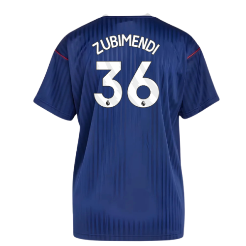 Arsenal Terrace Icons Shirt (Navy) (Zubimendi 36)