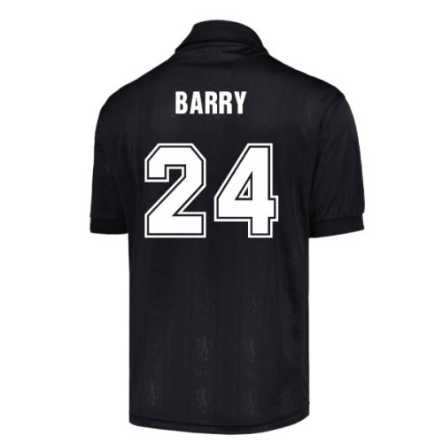 Aston Villa 1996 Black Out Retro Shirt (Barry 24)
