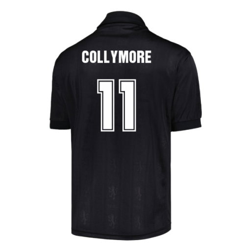 Aston Villa 1996 Black Out Retro Shirt (Collymore 11)