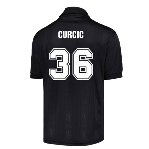 Aston Villa 1996 Black Out Retro Shirt (Curcic 36)