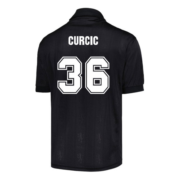 Aston Villa 1996 Black Out Retro Shirt (Curcic 36)