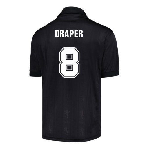 Aston Villa 1996 Black Out Retro Shirt (Draper 8)