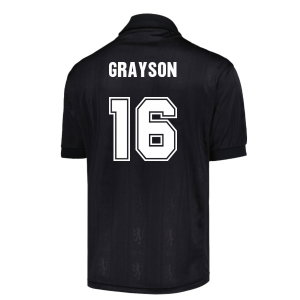 Aston Villa 1996 Black Out Retro Shirt (Grayson 16)