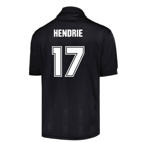 Aston Villa 1996 Black Out Retro Shirt (Hendrie 17)
