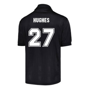 Aston Villa 1996 Black Out Retro Shirt (Hughes 27)