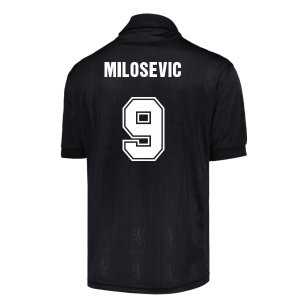 Aston Villa 1996 Black Out Retro Shirt (Milosevic 9)