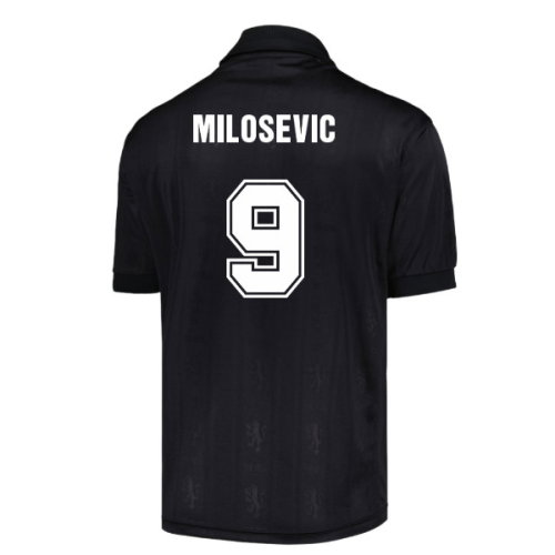 Aston Villa 1996 Black Out Retro Shirt (Milosevic 9)