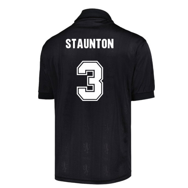 Aston Villa 1996 Black Out Retro Shirt (Staunton 3)