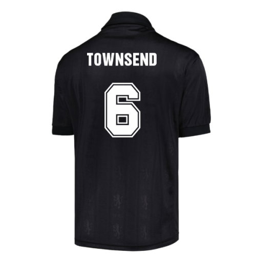 Aston Villa 1996 Black Out Retro Shirt (Townsend 6)