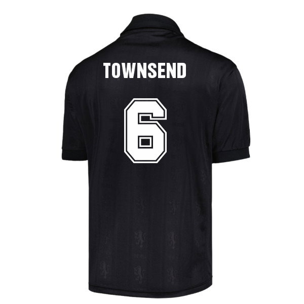 Aston Villa 1996 Black Out Retro Shirt (Townsend 6)
