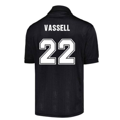 Aston Villa 1996 Black Out Retro Shirt (Vassell 22)