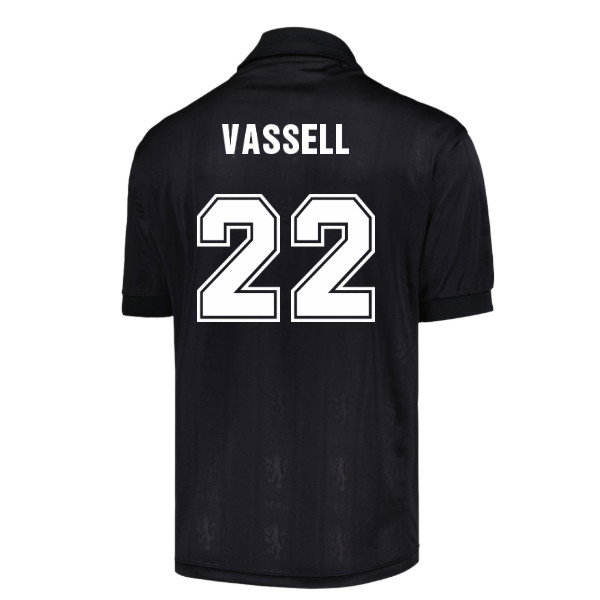 Aston Villa 1996 Black Out Retro Shirt (Vassell 22)