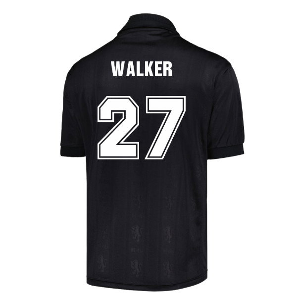 Aston Villa 1996 Black Out Retro Shirt (Walker 27)
