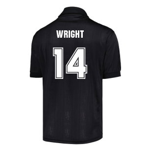 Aston Villa 1996 Black Out Retro Shirt (Wright 14)