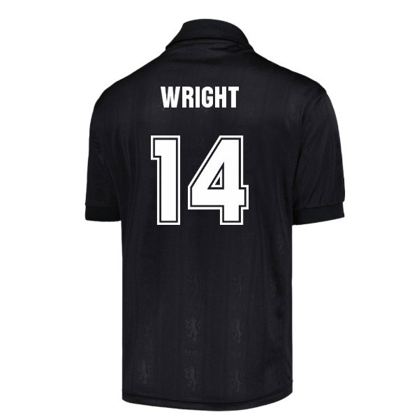 Aston Villa 1996 Black Out Retro Shirt (Wright 14)
