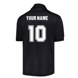 Aston Villa 1996 Black Out Retro Shirt (Your Name)
