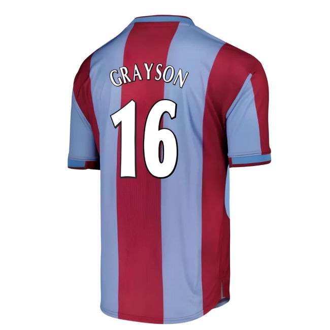 Aston Villa 2000 Home Retro Shirt (Grayson 16)