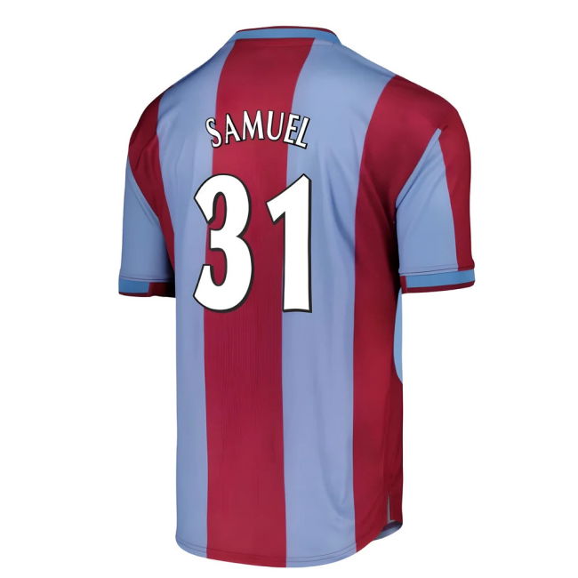 Aston Villa 2000 Home Retro Shirt (Samuel 31)