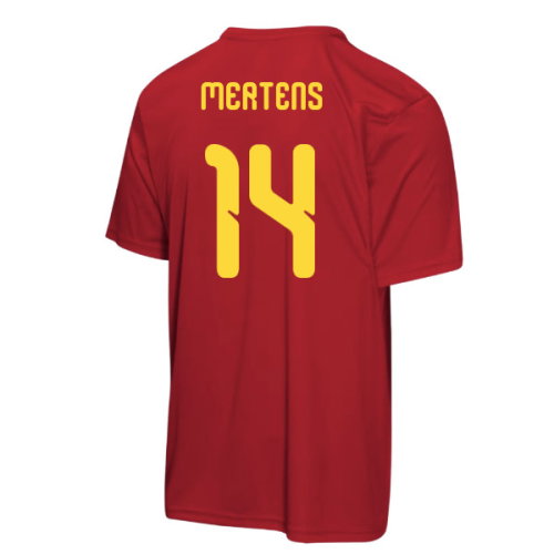 Belgium FIFA World Cup 2026 T-Shirt (Red) - Kids (Mertens 14)