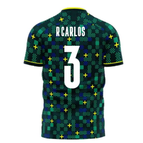 Brazil 2025-2026 Third Concept Football Kit (Libero) (R.CARLOS 3)