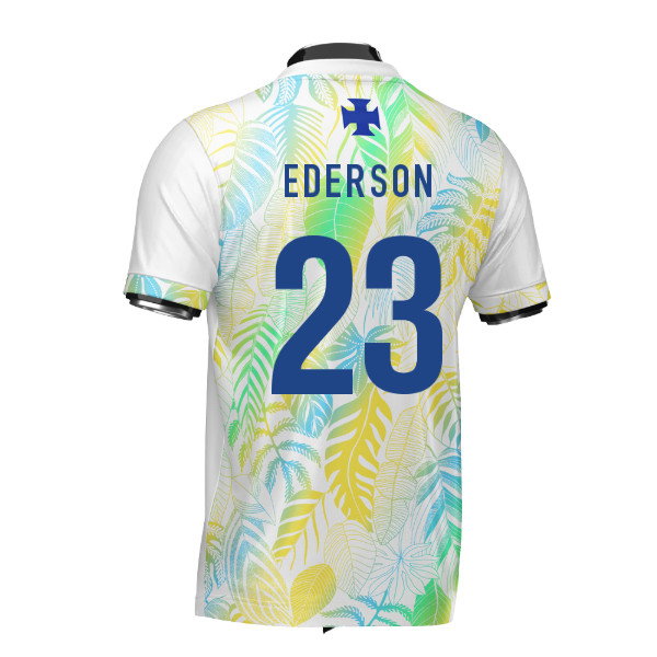 Brazil DNA White Concept Football Jersey (Wolvate) Adult Short Sleeve (Ederson 23)