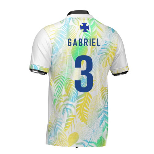 Brazil DNA White Concept Football Jersey (Wolvate) Adult Short Sleeve (Gabriel 3)