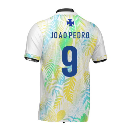 Brazil DNA White Concept Football Jersey (Wolvate) Adult Short Sleeve (Joao Pedro 9)
