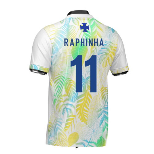 Brazil DNA White Concept Football Jersey (Wolvate) Adult Short Sleeve (Raphinha 11)