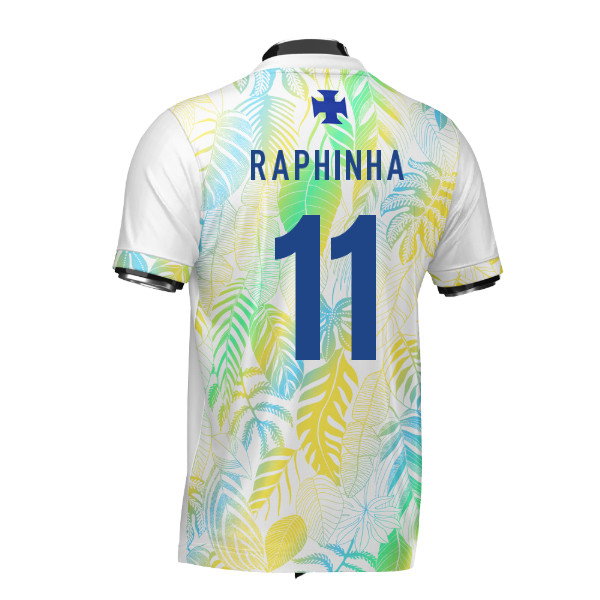 Brazil DNA White Concept Football Jersey (Wolvate) Adult Short Sleeve (Raphinha 11)