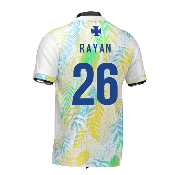 Brazil DNA White Concept Football Jersey (Wolvate) Adult Short Sleeve (Rayan 26)