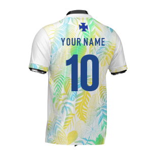 Brazil DNA White Concept Football Jersey (Wolvate) Adult Short Sleeve