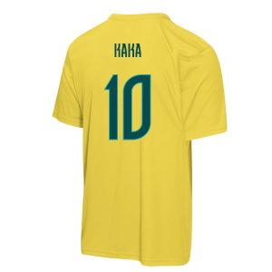 Brazil FIFA World Cup 2026™ T-Shirt (Yellow) - Kids (Kaka 10)