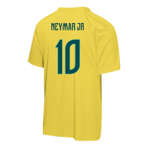 Brazil FIFA World Cup 2026 T-Shirt (Yellow) - Kids (Neymar JR 10)